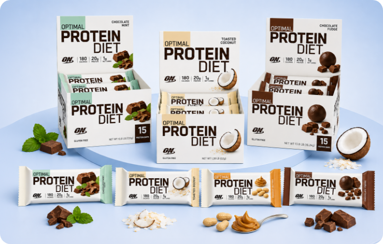 Optimal Protein Diet Bar Brand System