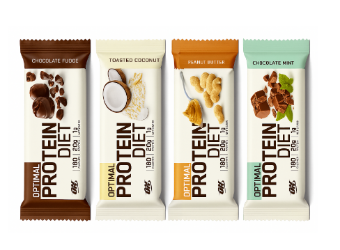 Optimal Protein Diet Bar Brand System work sample